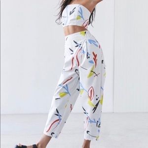 UO Matching Balloon Pant & Crop Top Set